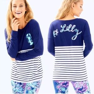 NWT Lilly Pulitzer Finn T shirt- Lobsters in Love